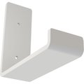 Ekena Millwork Steel Hanging Shelf Bracket, White Primer 2"W x 6"D x 5 1/2"H BKTM02X06X05HSPWH